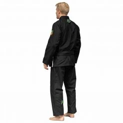 Blowout Outlet Suparaito BJJ Gi Gamer Series Black/Green