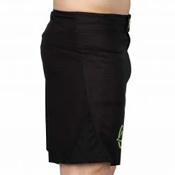 Bona Sun Jiu Jitsu Baseline Fight Shorts Black/Green 14 Bona Sun Jiu Jitsu Baseline Fight Shorts Black/Green