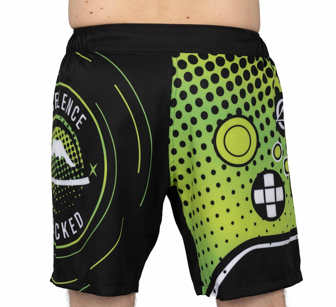 Blowout Gamer Series Fight Shorts Green 8 Blowout Gamer Series Fight Shorts Green