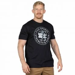 Graphic Ink Strength & Honor T-Shirt Black Jiu Jitsu