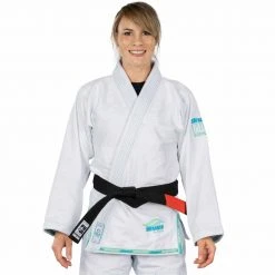 BFCM Suparaito Womens BJJ Gi Teal Jiu Jitsu
