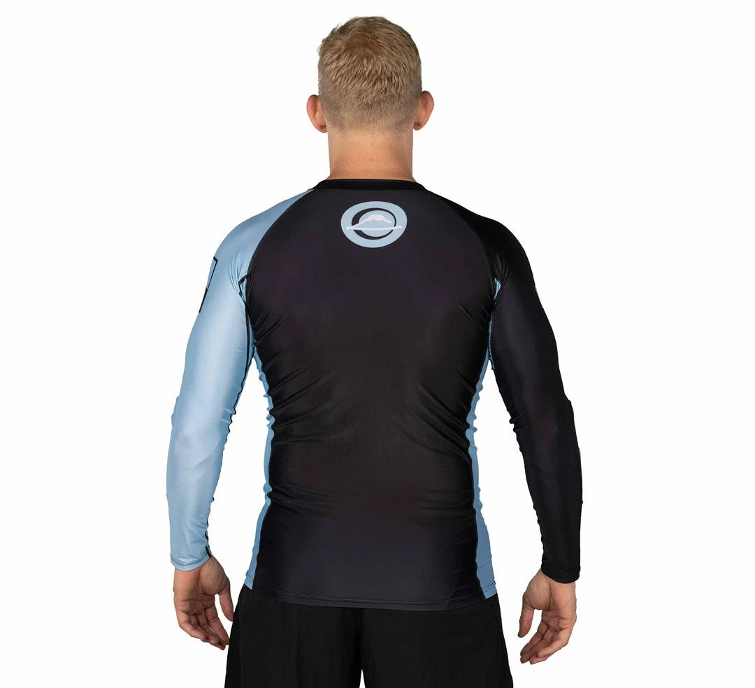 Blowout Mount Long Sleeve Rashguard Light Blue 8 Blowout Mount Long Sleeve Rashguard Light Blue