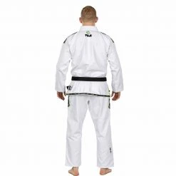 Deelux Kassen 3.0 BJJ Gi White/Green 10 Deelux Kassen 3.0 BJJ Gi White/Green