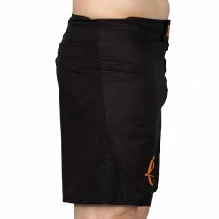 Bona Sun Baseline Fight Shorts Black/Orange Jiu Jitsu