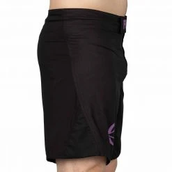 Bona Sun Jiu Jitsu Baseline Fight Shorts Black/Purple