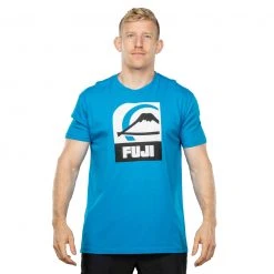 Blowout FUJI Brand T-Shirt Blue Outlet
