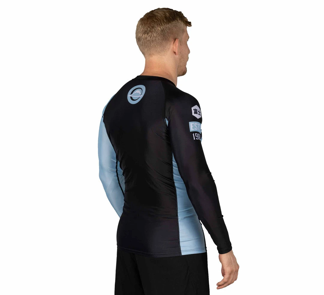 Blowout Mount Long Sleeve Rashguard Light Blue 7 Blowout Mount Long Sleeve Rashguard Light Blue