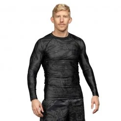 Deelux Fighting Spirit Rashguard Black-Green Jiu Jitsu 15 Deelux Fighting Spirit Rashguard Black-Green Jiu Jitsu