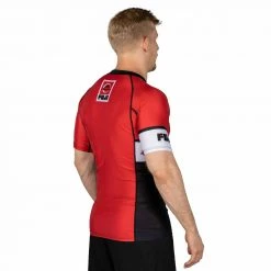 Blowout Classic Short Sleeve Rashguard Red