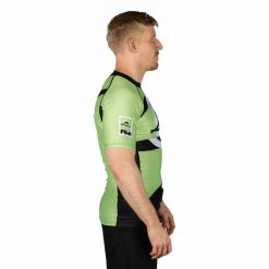Blowout Outlet Vision Short Sleeve Rashguard Green