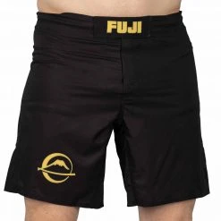 Bona Sun Jiu Jitsu Baseline Fight Shorts Black/Yellow