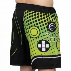 Blowout Gamer Series Fight Shorts Green 14 Blowout Gamer Series Fight Shorts Green