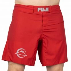 Bona Sun Baseline Fight Shorts Red Jiu Jitsu