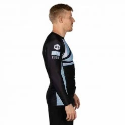 Blowout Mount Long Sleeve Rashguard Light Blue 12 Blowout Mount Long Sleeve Rashguard Light Blue