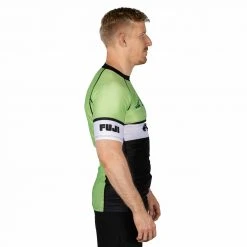 Blowout Outlet Classic Short Sleeve Rashguard Green