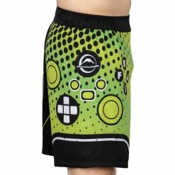 Blowout Gamer Series Fight Shorts Green 11 Blowout Gamer Series Fight Shorts Green