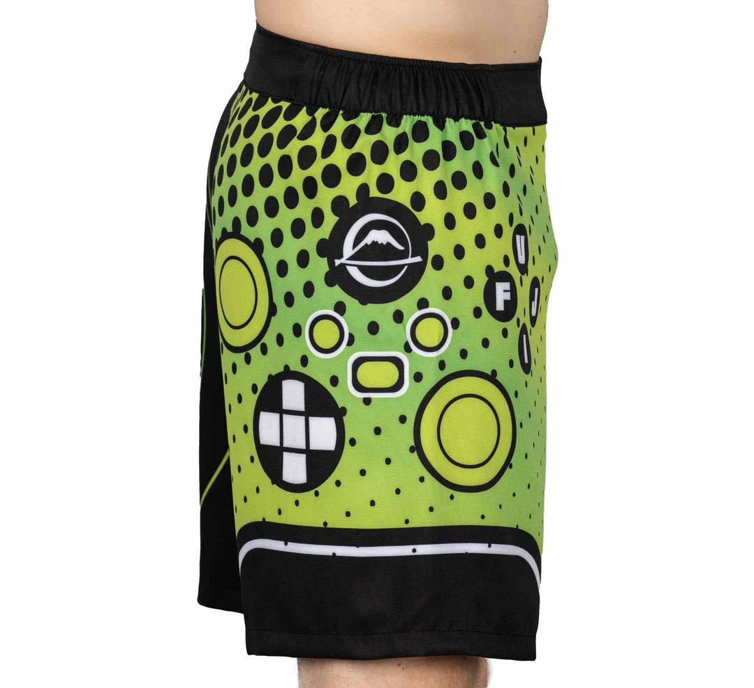 Blowout Gamer Series Fight Shorts Green 4 Blowout Gamer Series Fight Shorts Green