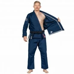 BFCM Jiu Jitsu Flow-Tech BJJ Gi Navy