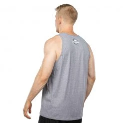 Graphic Ink Strength & Honor Tank Top Grey