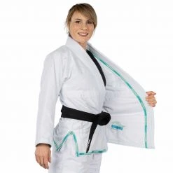 BFCM Suparaito Womens BJJ Gi Teal Jiu Jitsu