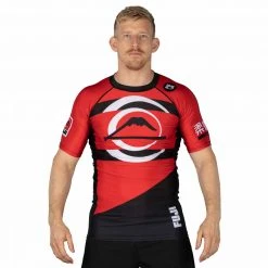 Blowout Vision Short Sleeve Rashguard Red Outlet