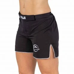 BFCM Jiu Jitsu Baseline Womens Black Grappling Shorts