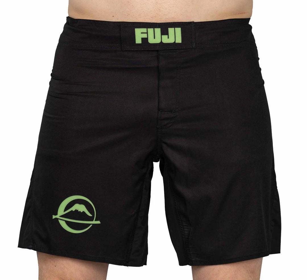 Bona Sun Jiu Jitsu Baseline Fight Shorts Black/Green 1 Bona Sun Jiu Jitsu Baseline Fight Shorts Black/Green