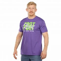 Graphic Ink Foot Locker T-Shirt Purple