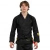 Deelux Ultra Lite BJJ Gi Black Jiu Jitsu