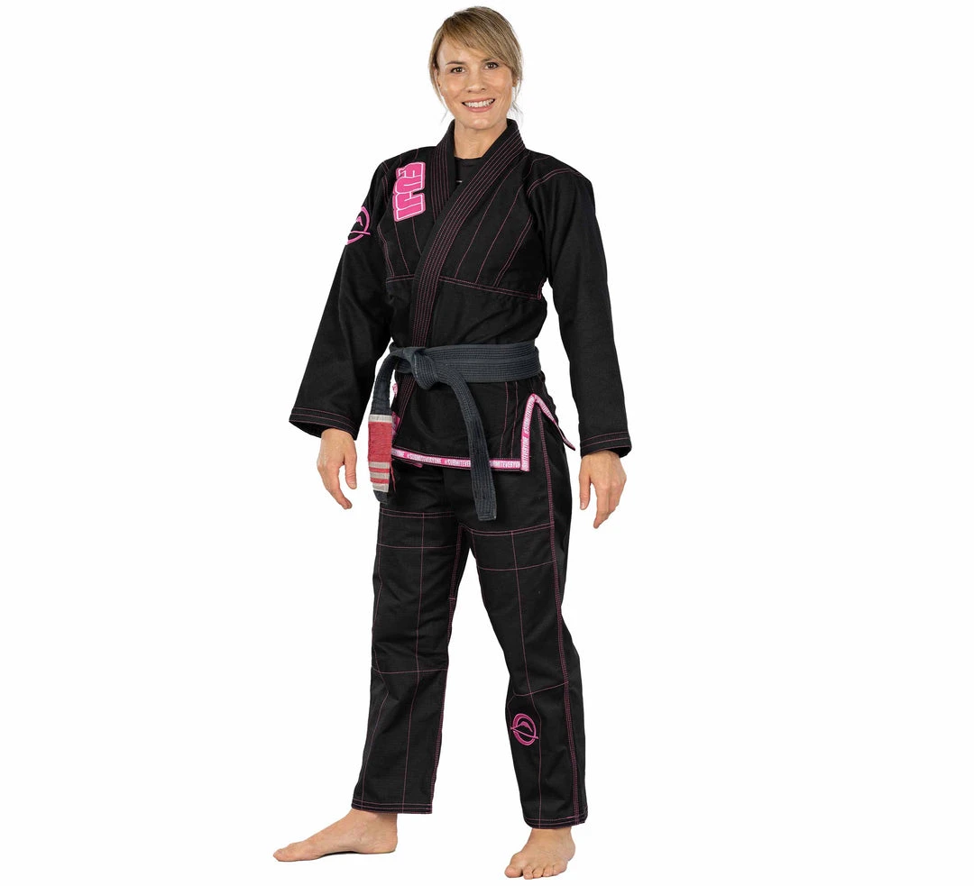 BFCM Jiu Jitsu Submit Everyone Womens BJJ Gi Pink 3 BFCM Jiu Jitsu Submit Everyone Womens BJJ Gi Pink