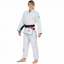 BFCM Suparaito Womens BJJ Gi Teal Jiu Jitsu