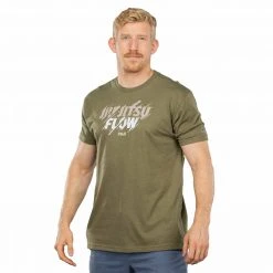 Graphic Ink Jiu-Jitsu Flow T-Shirt Military Green Jiu Jitsu 9 Graphic Ink Jiu-Jitsu Flow T-Shirt Military Green Jiu Jitsu