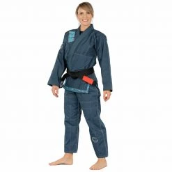 BFCM Submit Everyone Womens BJJ Gi Teal Jiu Jitsu