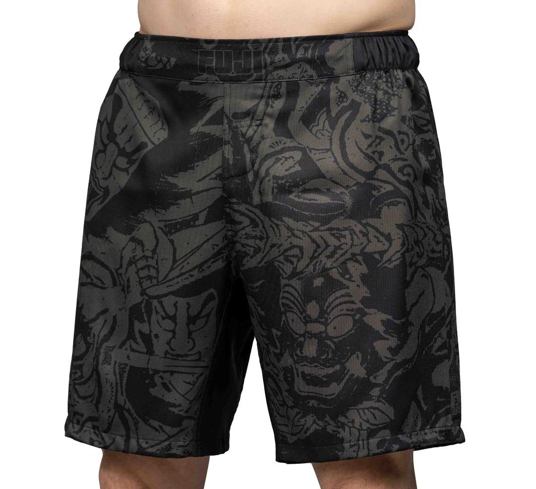 IMatt Sportswear Fighting Spirit Lightweight Shorts Black/Green Jiu Jitsu 6 IMatt Sportswear Fighting Spirit Lightweight Shorts Black/Green Jiu Jitsu