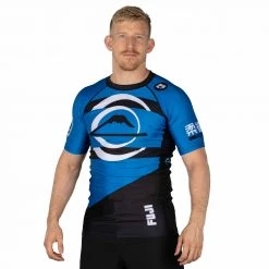 Blowout Vision Short Sleeve Rashguard Blue Outlet