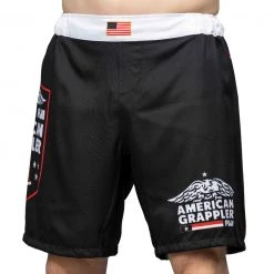 IMatt Sportswear American Grappler Shorts Black Jiu Jitsu