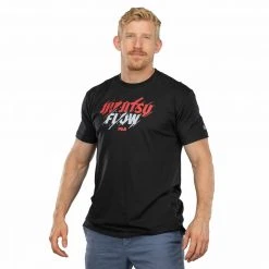 Graphic Ink Jiu-Jitsu Flow T-Shirt Black