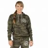 Graphic Ink Forest Camo Womens Hoodie Jiu Jitsu