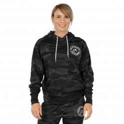 Graphic Ink Camo Womens Hoodie - ADULT SIZES