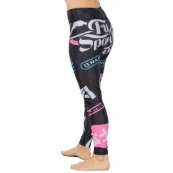 IMatt Sportswear Jiu Jitsu XTR Extreme Womens Grappling Spats Pink