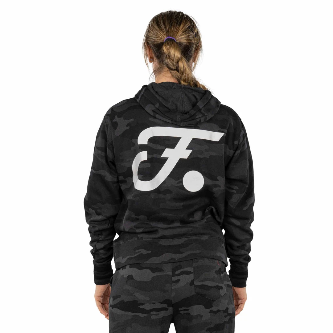Graphic Ink Camo Womens Hoodie - ADULT SIZES 6 Graphic Ink Camo Womens Hoodie - ADULT SIZES