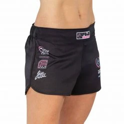 Blowout XTR Extreme Women's Grappling Fight Shorts Pink Jiu Jitsu