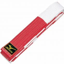 Mizuno Red & White Belt