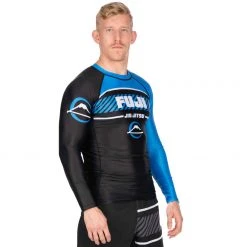 BFCM Freestyle 2.0 Long Sleeve IBJJF Ranked Rashguard Blue