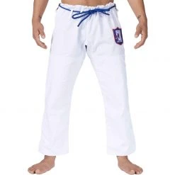 BFCM Tru Fit Pants White Jiu Jitsu