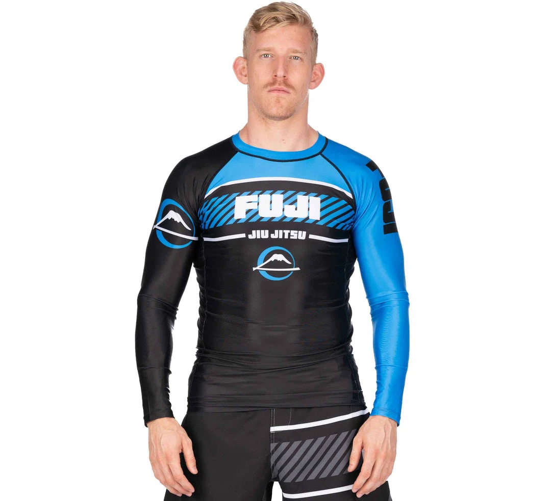 BFCM Freestyle 2.0 Long Sleeve IBJJF Ranked Rashguard Blue 1 BFCM Freestyle 2.0 Long Sleeve IBJJF Ranked Rashguard Blue