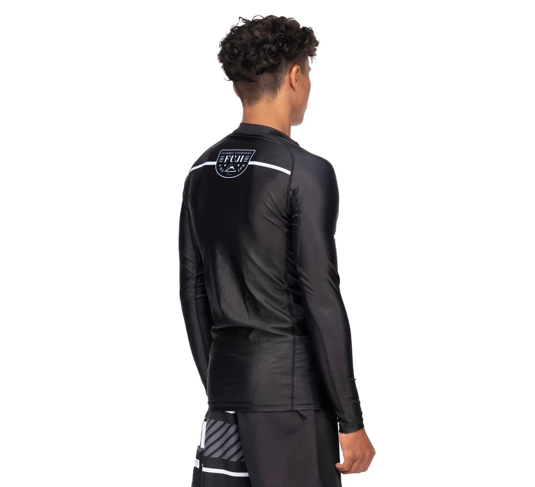BFCM Freestyle 2.0 Long Sleeve Ranked Rashguard Black - ADULT SIZES