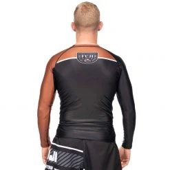 BFCM Freestyle 2.0 Long Sleeve IBJJF Ranked Rashguard Brown