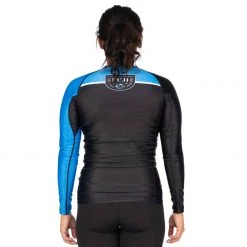 BFCM Freestyle 2.0 Long Sleeve IBJJF Ranked Rashguard (Unisex Sizing) Blue