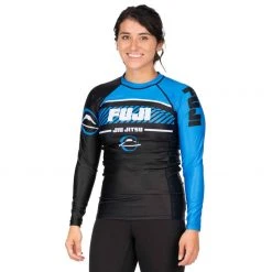 BFCM Freestyle 2.0 Long Sleeve IBJJF Ranked Rashguard (Unisex Sizing) Blue